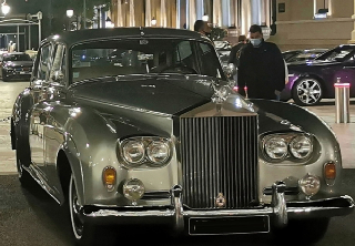 Rolls Royce Silver Cloud 1956 gris medium