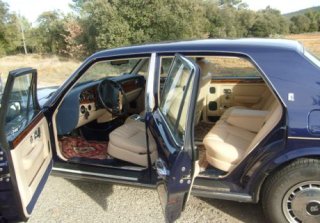 ROLLS ROYCE SILVER SPIRIT 1996 BLEUE