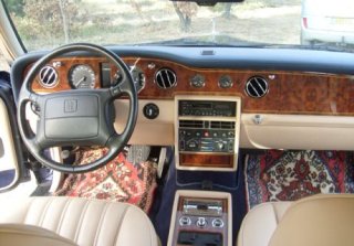 ROLLS ROYCE SILVER SPIRIT 1996 BLEUE