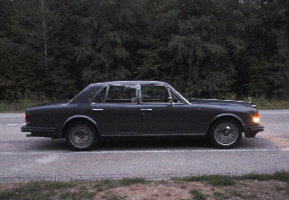 Rolls Royce silver spirit ll 1992 gris foncé métal