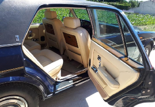 Rolls Royce Silver Spur 1984 Bleu Marine métal