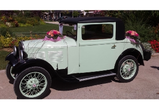 Rosengart LR 4 coupé spider 1930 vert amande noire