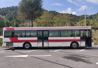 Setra s215 SL 1991 Blanc/rouge