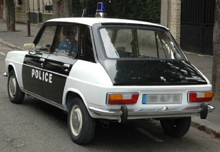 Simca 1100 1972 Noir/Blanc