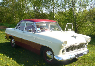 Simca Ariane 1961 rouge/blanc