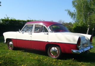 Simca Ariane 1961 rouge/blanc