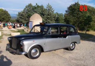 TAXI Anglais 1977 Noir/Gris