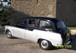 TAXI Anglais 1977 Noir/Gris