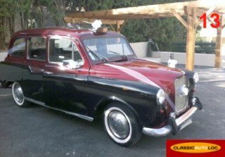 Taxi Anglais Carbodies 1980 Bordeaux/Noir