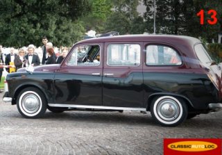 Taxi Anglais Carbodies 1980 Bordeaux/Noir