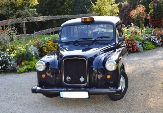 Taxi anglais londonien Fairway 1997 Bleu