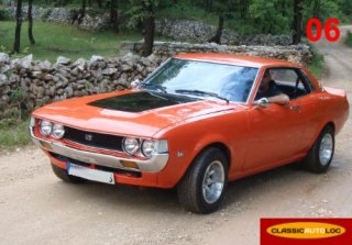 TOYOTA CELICA 1977 Orange
