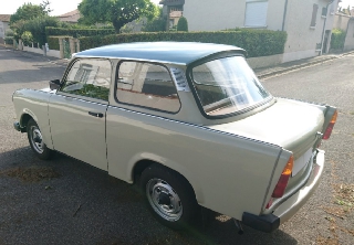 Trabant 601x 1979 Blanc