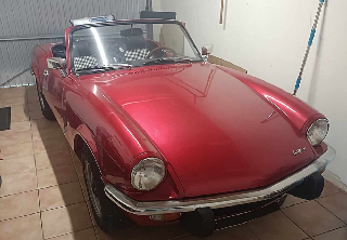 Triumph Spitfire 1972 Rouge