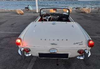 Triumph spitfire mk2 1966 blanche