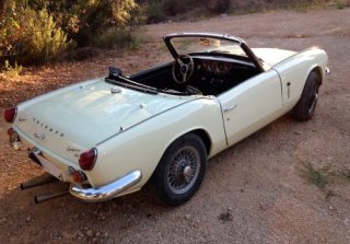 Triumph Spitfire Mk3 Old english white