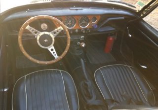 Triumph Spitfire Mk3 Old english white