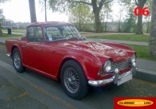 Triumph TR4 Signal Red 1963