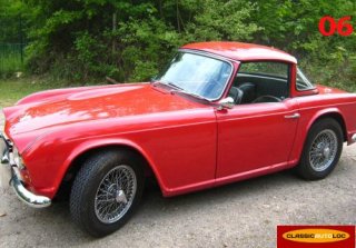 Triumph TR4 Signal Red 1963