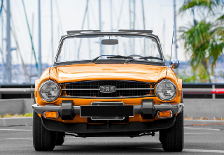 Triumph TR6 1976 Inca Yellow