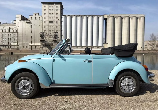 Volkswagen Coccinelle 1303 Cabriolet  1978 Bleu