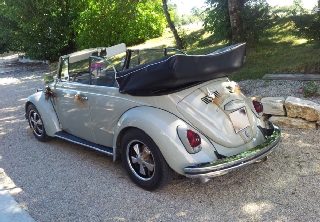 Volkswagen coccinelle 1970 gris chincilla