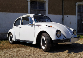 Volkswagen coccinelle 1971 blanche