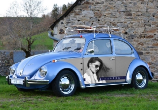 VW Coccinelle 1971 Bleu 