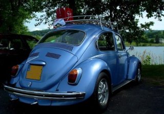 VW Coccinelle 1971 Bleu 