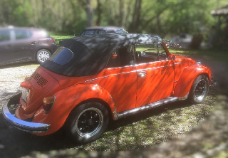 Volkswagen Coccinelle  1972 Orange