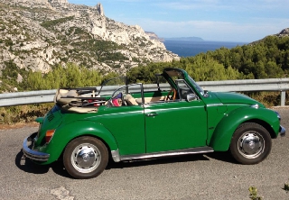 Volkswagen COCCINELLE 1973 vert zambeze