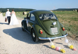 Volkswagen coccinelle 1973 vert