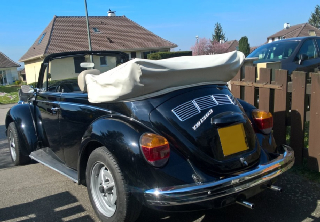 Volkswagen coccinelle 1977 noire