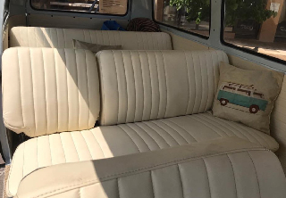 Volkswagen Combi 1976 blanc/vert pastel