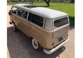 Volkswagen Combi T2 1969 beige blanc