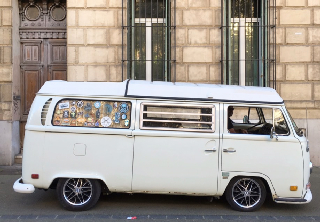 Volkswagen Combi T2 1971 Cr&egrave;me