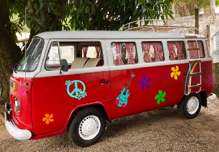 Volkswagen CombiT2 1976 Rouge