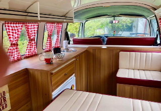 Volkswagen CombiT2 1976 Rouge