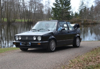 Volkswagen golf 1 cabriolet 1989 noire