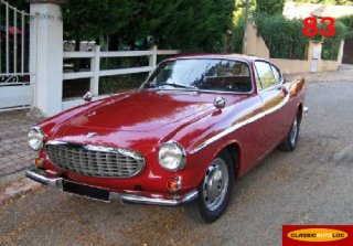 Volvo P1800 1966 Rouge