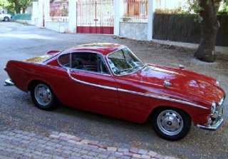 Volvo P1800 1966 Rouge